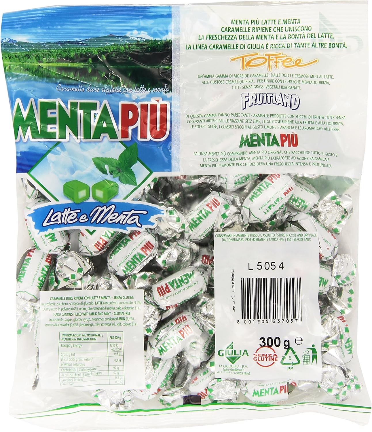 La Giulia Menta Piu Latte/Menta Gr.300