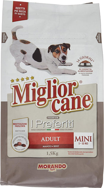 Miglior Cane Adult Mini Manzo, 1500g
