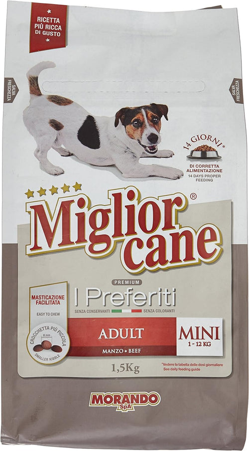 Miglior Cane Adult Mini Manzo, 1500g