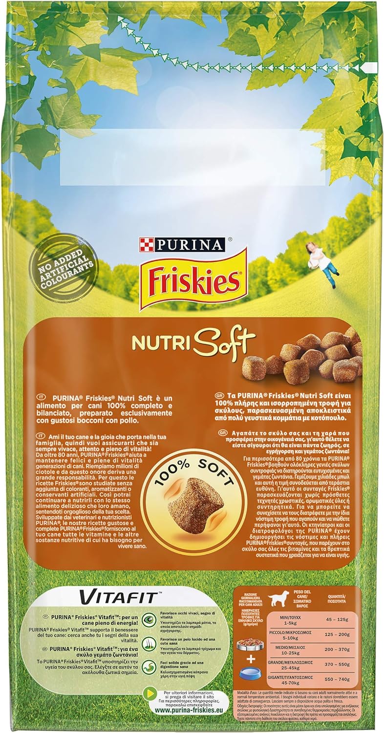 Active Friskies Nutrisoft Pollo - 1.5 kg