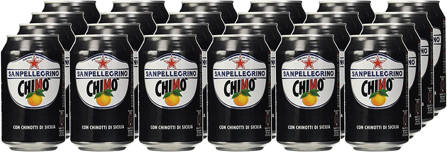 Sanpellegrino Chinò con Chinotti di Sicilia, 330 Ml [Confezione da 24]