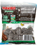 Haribo Liquirizia 140 g Caramelle Gommose al gusto Liquirizia, Gusto intenso, Senza Coloranti Artificiali, Ideali per grandi e piccoli