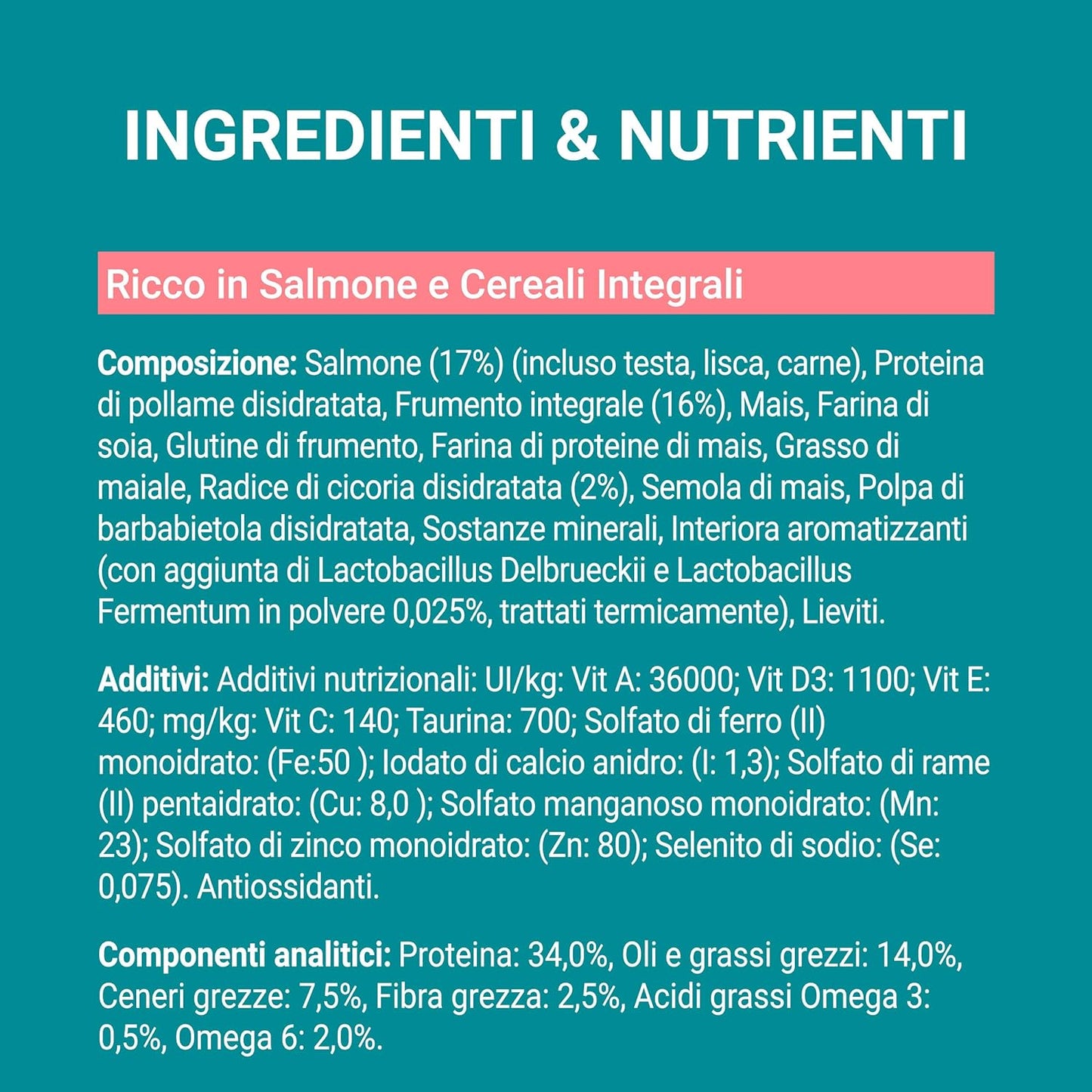 Purina One Bifensis Crocchette per Gatto Adulto con Salmone e Cereali integrali, 8 Confezioni da 800 g