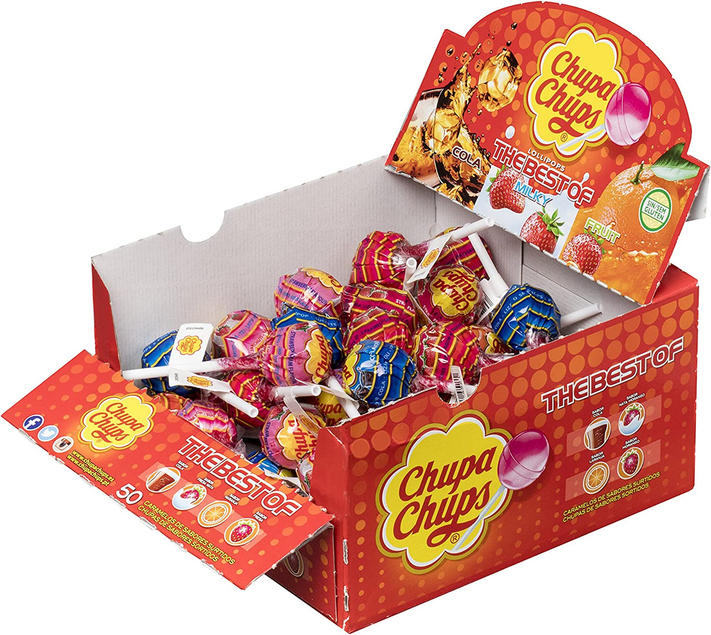 50 x Chupa Chups The Best Of lecca-lecca