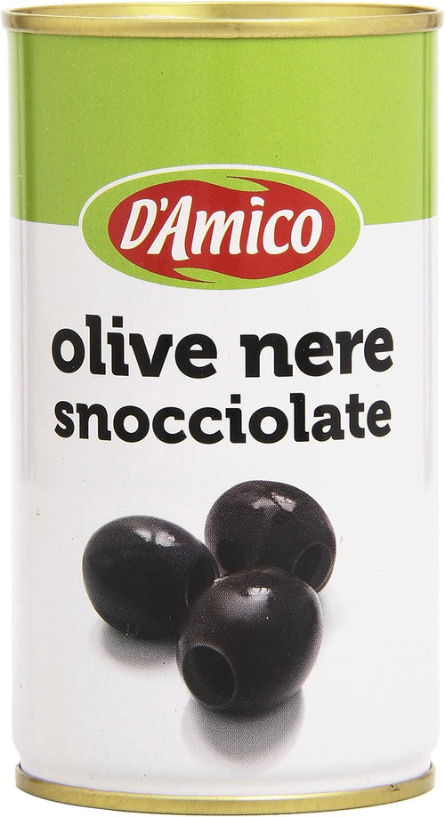 D'Amico - Olive Nere Snocciolate - 350 g