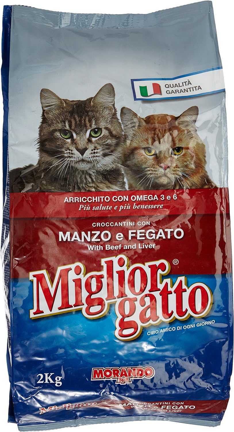 Migliorgatto, Sec Manz&Feg - 3 pezzi da 2 kg [6 kg]