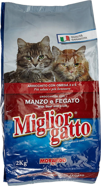 Migliorgatto, Sec Manz&Feg - 3 pezzi da 2 kg [6 kg]