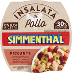 Simmenthal Piccante Insalata di Petto di Pollo con Fagiolini Cannellini, Mais e Fagioli Rossi, 1 Lattina da 160 gr