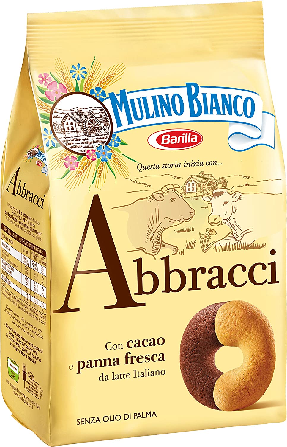 Mulino Bianco Abbracci Biscotti - 350 gr