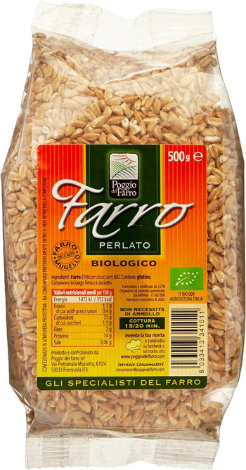 Farro - Farro, Perlato, Biologico - 500 g