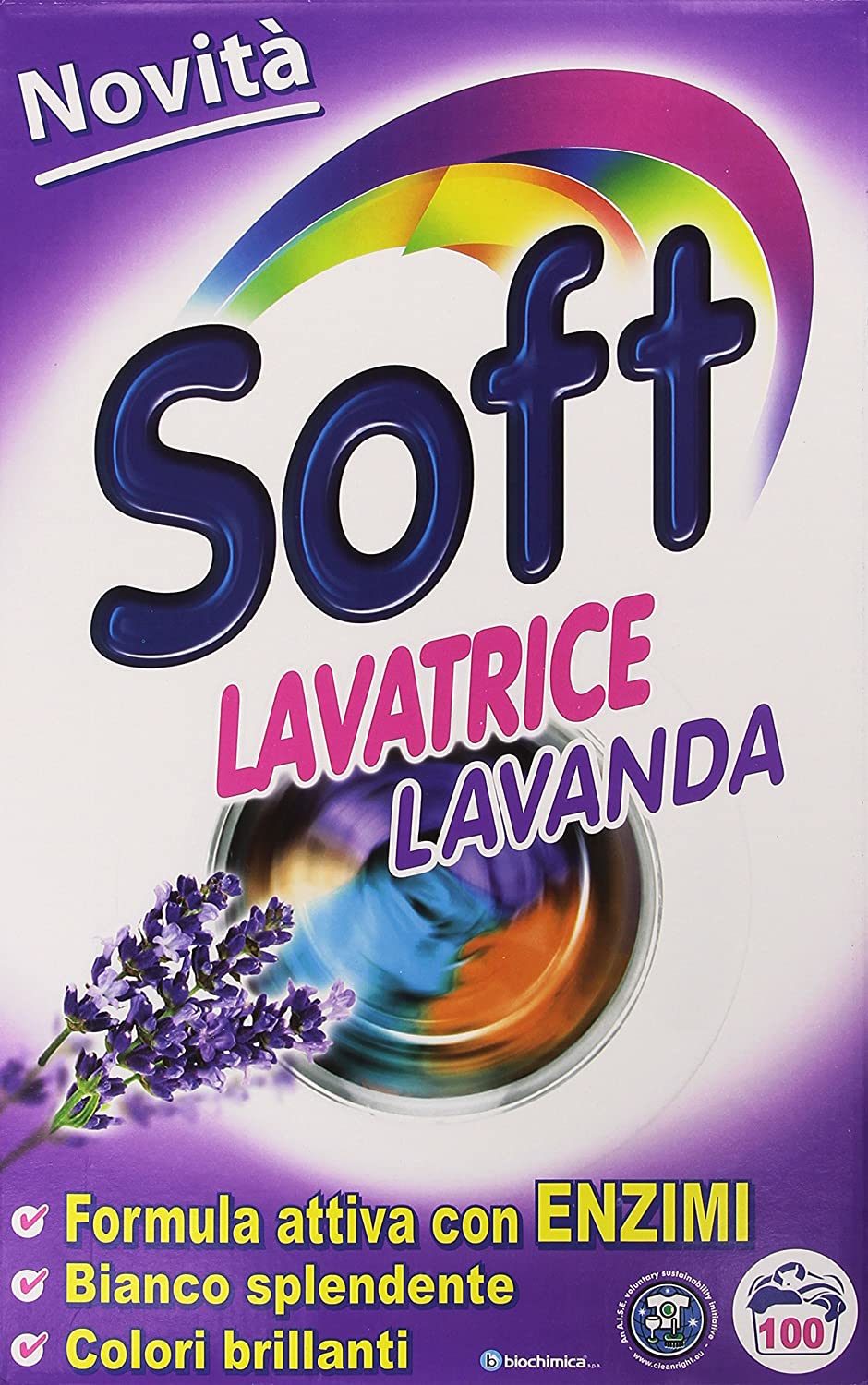 Soft Lavanda Igienizzante fustino 105 lavaggi 5250g