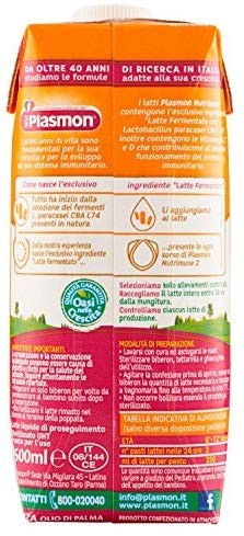 Plasmon Latte Liquido 2 - 500 gr