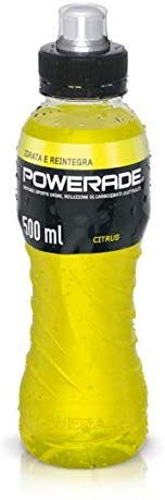 Powerade Sport Drink Citrus Gusto Limone 500 ml - bottiglia PET riciclabile