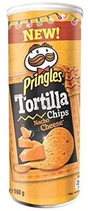 Pringles tortilla 160g di formaggio nacho - ( Prezzo unitario ) - Pringles tortilla nacho cheese 160g