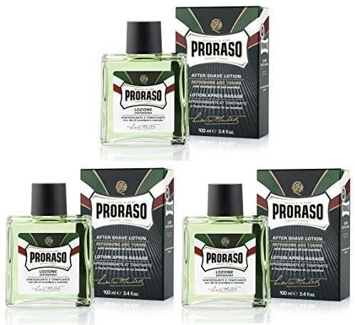 Proraso 3 ER Pack Proraso Green After Shave Lotion 100 ML