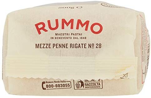 Rummo Mezze Penne Rigate - 500 gr