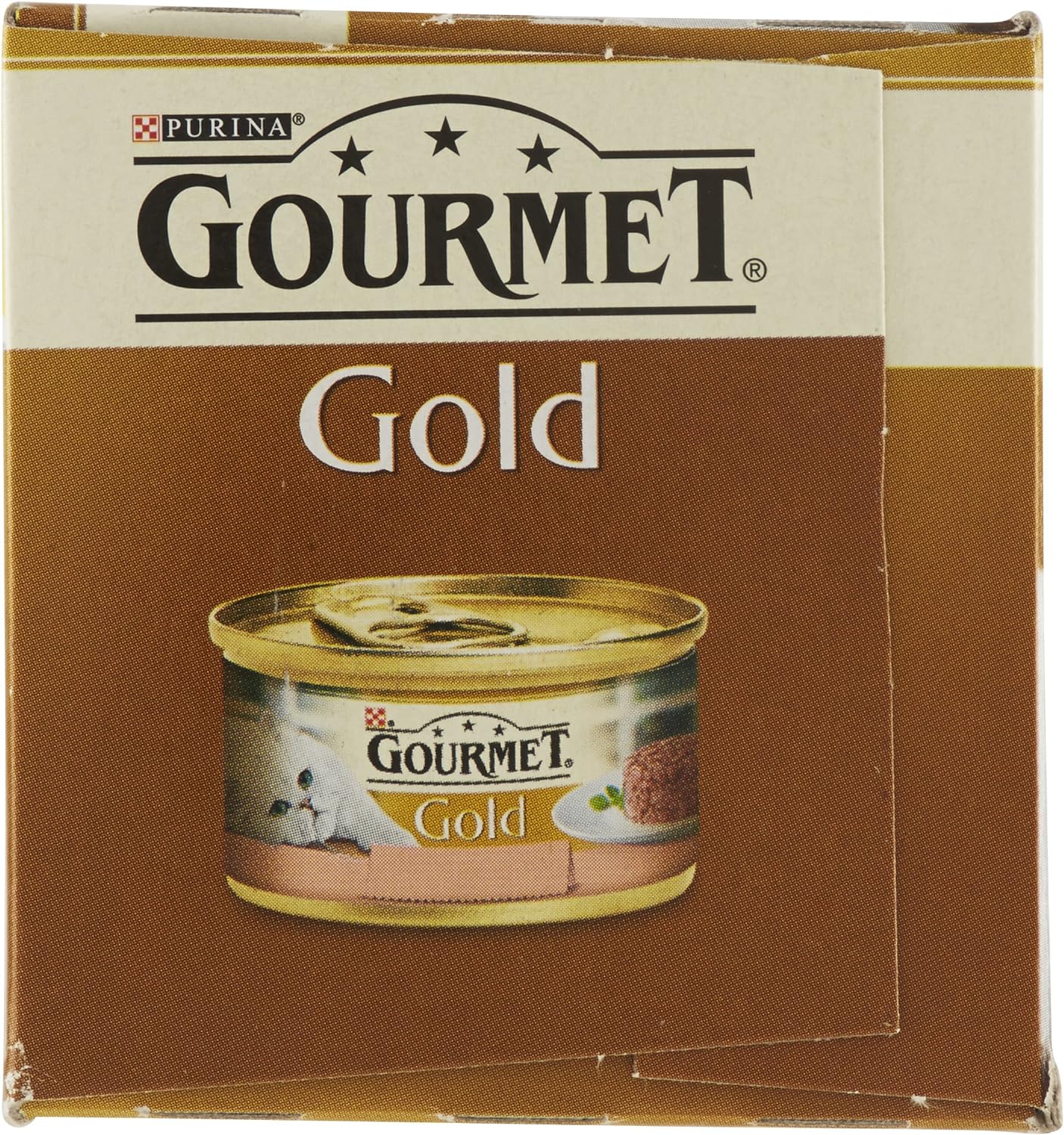 Gourmet Gold Tortini Gatto con Salmone, con Tonno, 4 x 85 g