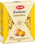 Barilla Le Emiliane Garganelli all' Uovo con Uova Fresche, Pasta dalla Sfoglia Porosa e Delicata, 250g